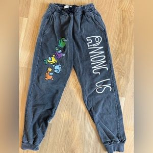 Zara Boys Among‎ Us Joggers size 11-12 EC never worn